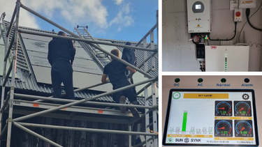 9.1kW | 455W AIKO Solar Panel | 8kw Sunsynk | 2 x GSL 10.24kWh batteries | SY22 5AA